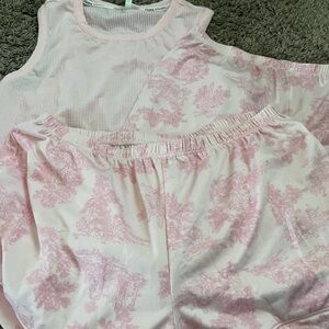 TJMaxx Pink Pajama Set